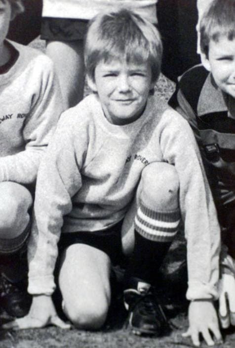 David Beckham Childhood team