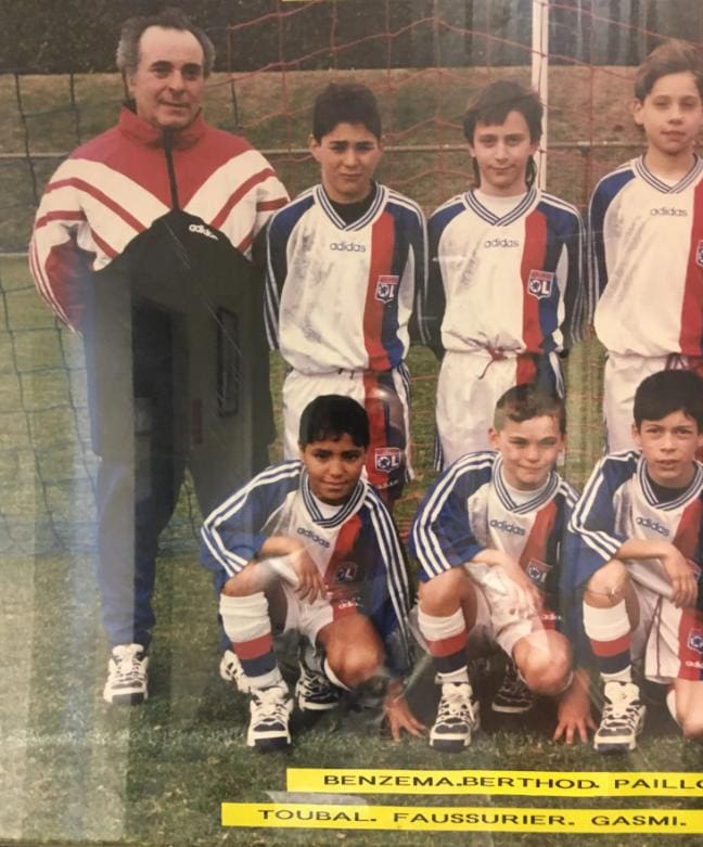 Karim Benzema Childhood pics