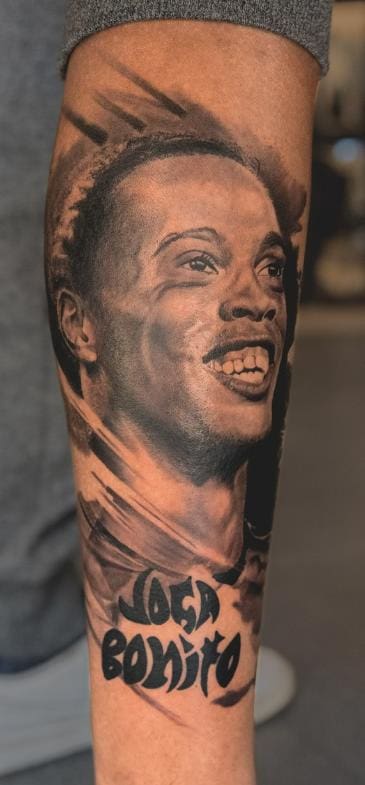 Ronaldinho Tattoo arm