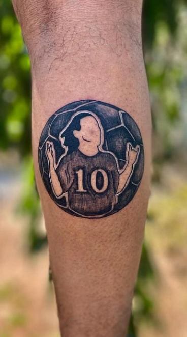 Ronaldinho Tattoo 10