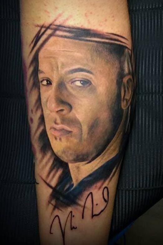 7 Vin Diesel Tattoo Designs and Ideas 6 vin diesel tattoo 7