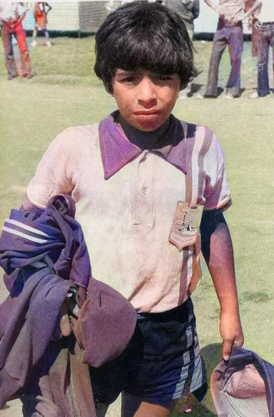 Diego Maradona Childhood