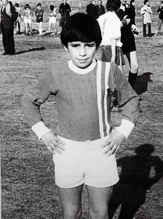 Diego Maradona Childhood image