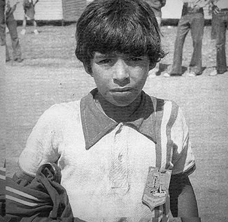 Diego Maradona Childhood pics