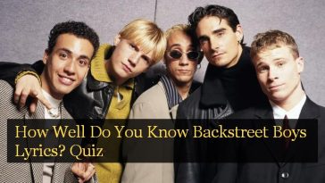 How Well Do You Know Backstreet Boys Lyrics? Quiz