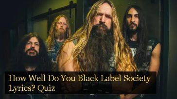 How Well Do You Black Label Society Lyrics? Quiz