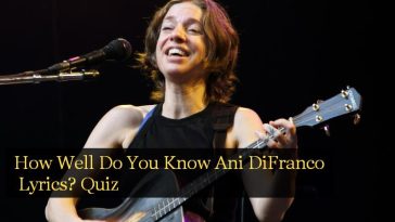 How Well Do You Know Ani DiFranco Lyrics? Quiz