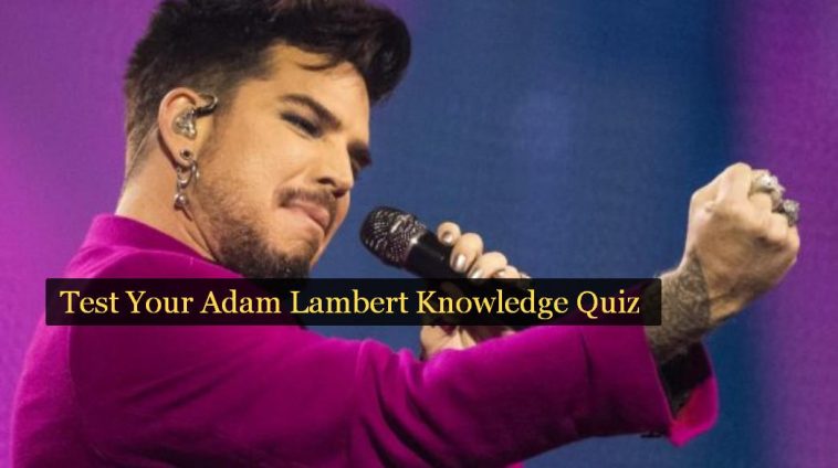 Test Your Adam Lambert Knowledge Quiz