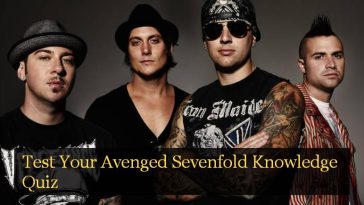 Test Your Avenged Sevenfold Knowledge Quiz