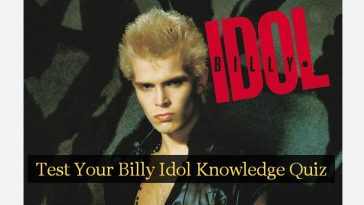 Test Your Billy Idol Knowledge Quiz