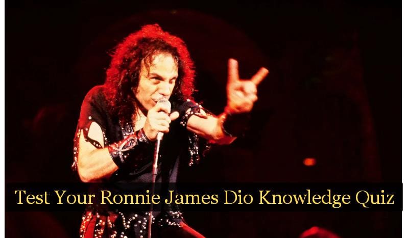 Test Your Ronnie James Dio Knowledge Quiz