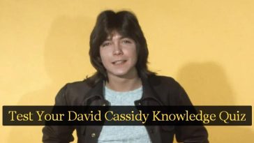 Test Your David Cassidy Knowledge Quiz