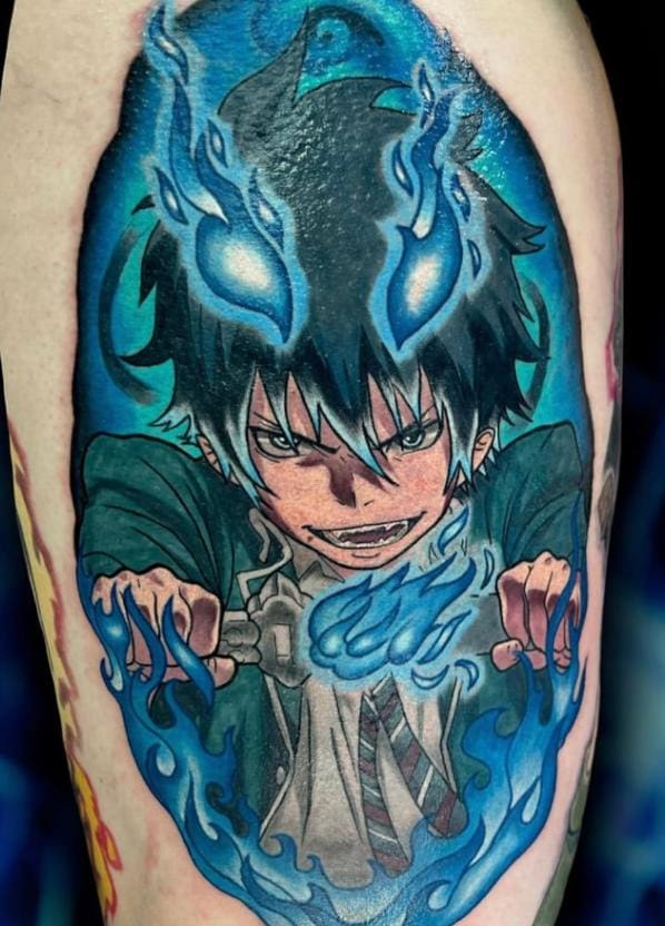 Blue Exorcist tattoo