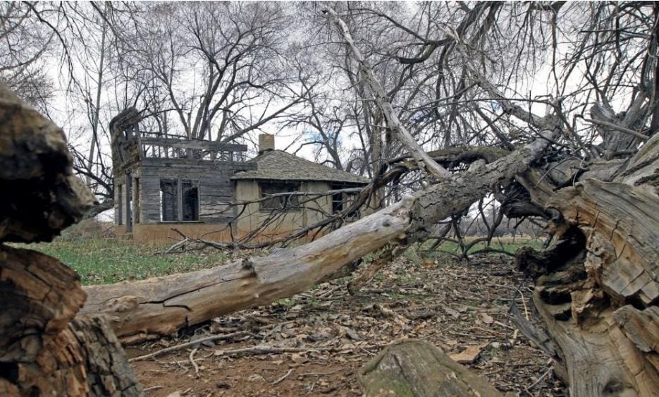 The land is said to be cursed