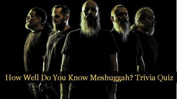 How Well Do You Know Meshuggah? Trivia Quiz