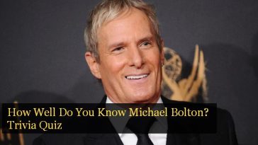 How Well Do You Know Michael Bolton? Trivia Quiz