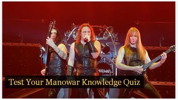 Test Your Manowar Knowledge Quiz