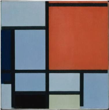 Piet Mondrian - Composition