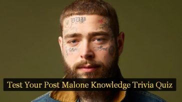 Test Your Post Malone Knowledge Trivia Quiz