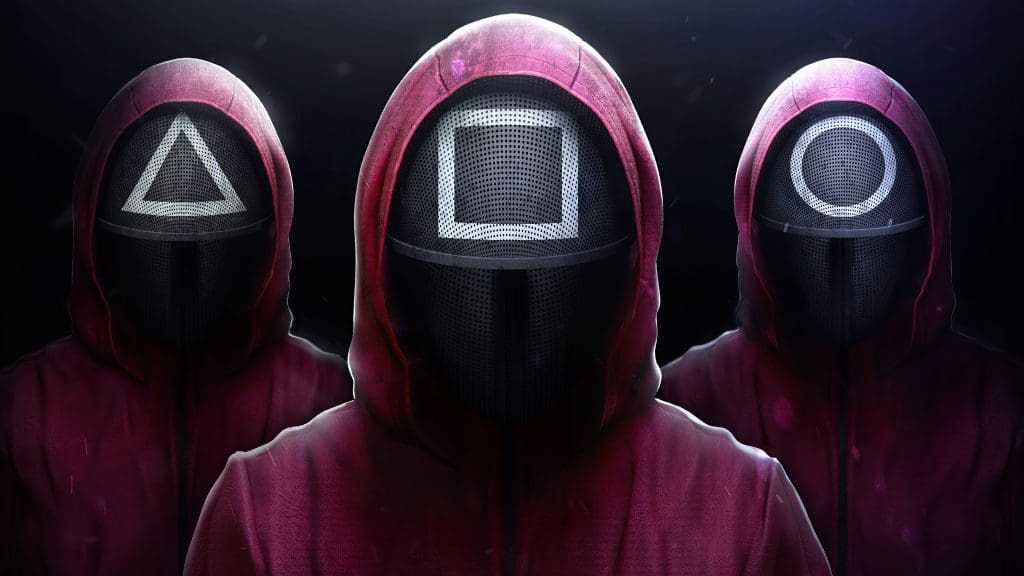 squid game front man wallpaper