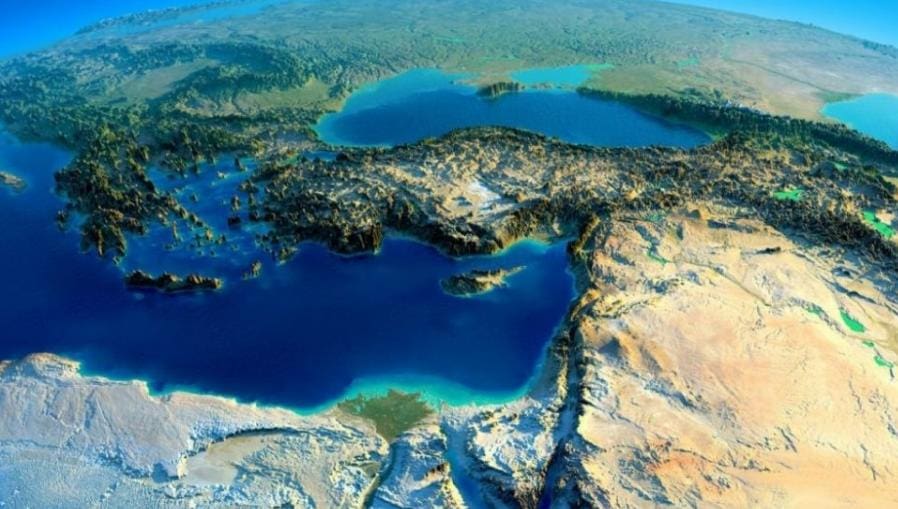 The Tethys Sea The massive body of water that covered Anatolia millions of years ago