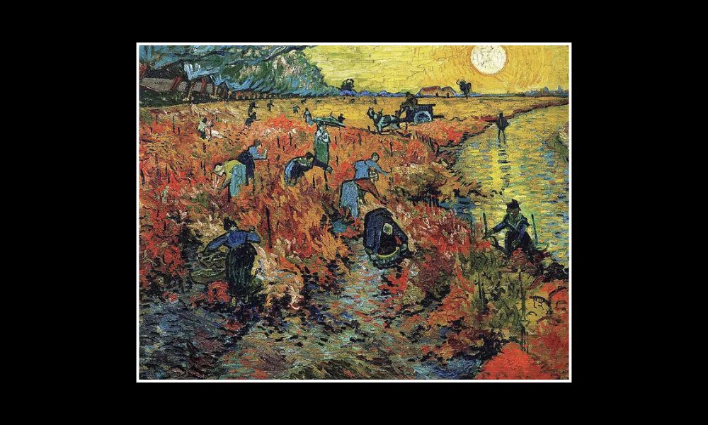 Red Vineyard in Arles - Vincent van Gogh