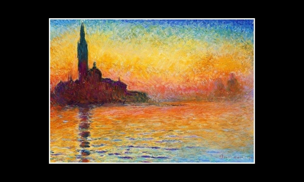 San Giorgio Maggiore at Twilight - Claude Monet