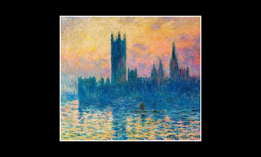 The Houses of Parliament, Sunset – Claude Monet