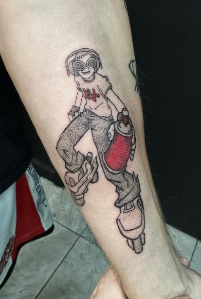 Jet Set Radio Tattoo designs