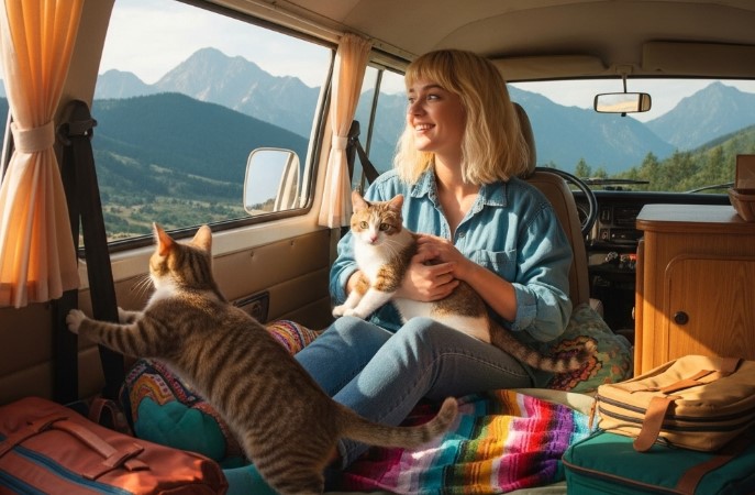 cat travel