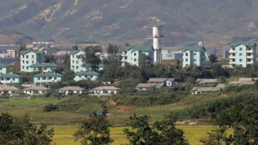 The Uninhabited Peace Village on the Border of North and South Korea