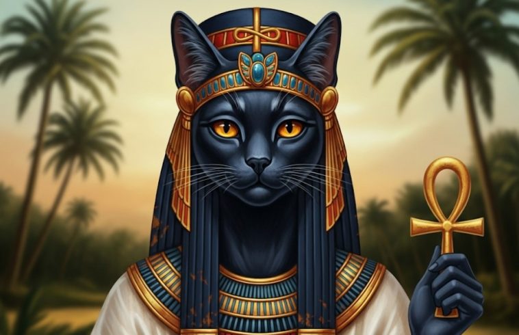 The Goddess Bastet and Cats