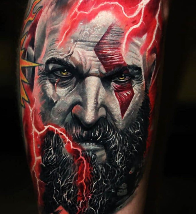 god of war tattoo 5