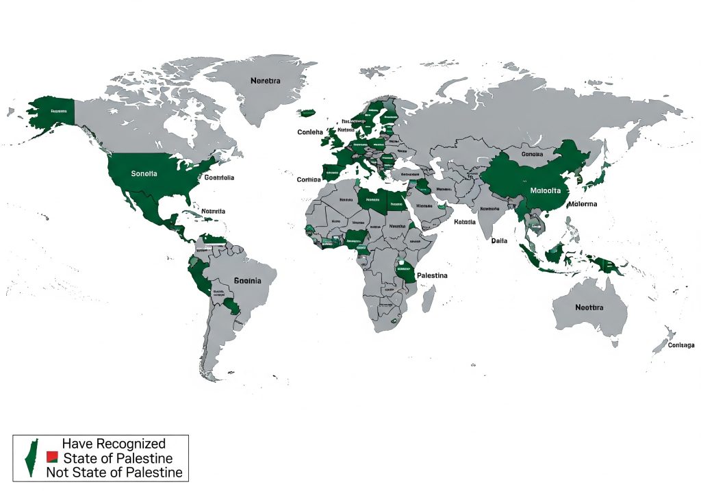 Countries Recognizing the State of Palestine in 2025