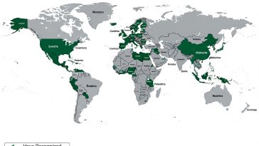Countries Recognizing the State of Palestine in 2025
