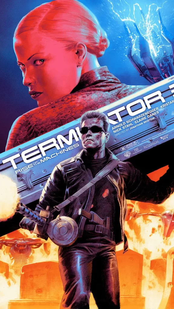 Arnold Schwarzenegger Terminator Heavy Machine Gun