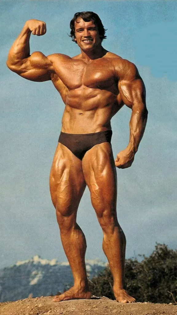 Arnold Schwarzenegger bodybuilding and muscles