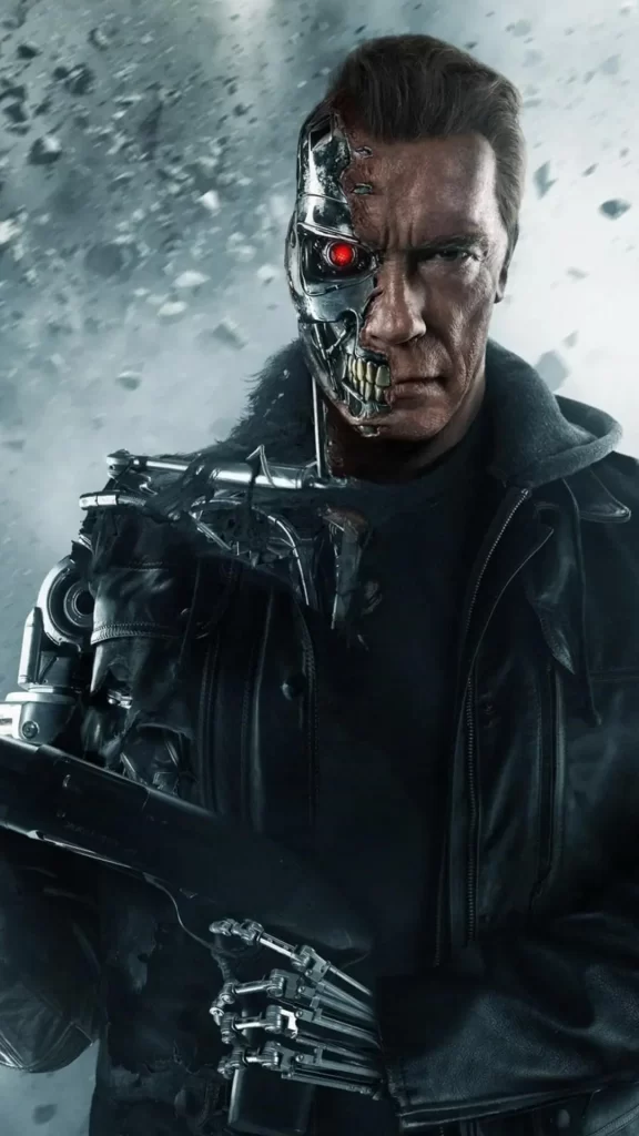 Arnold Schwarzenegger in Terminator 2