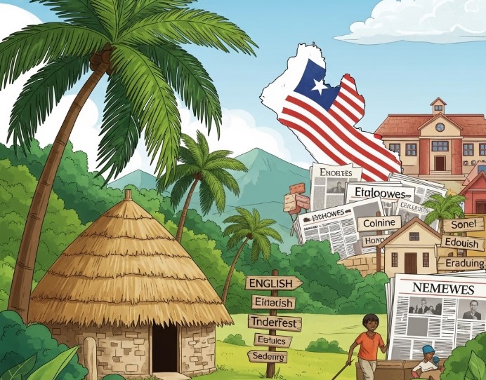 liberia english president trump