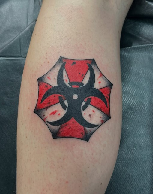 Resident Evil Tattoo logo