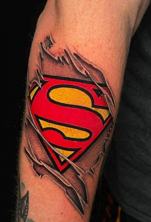 Superman Tattoo