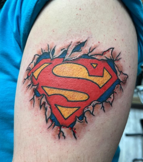 Superman Tattoo logo