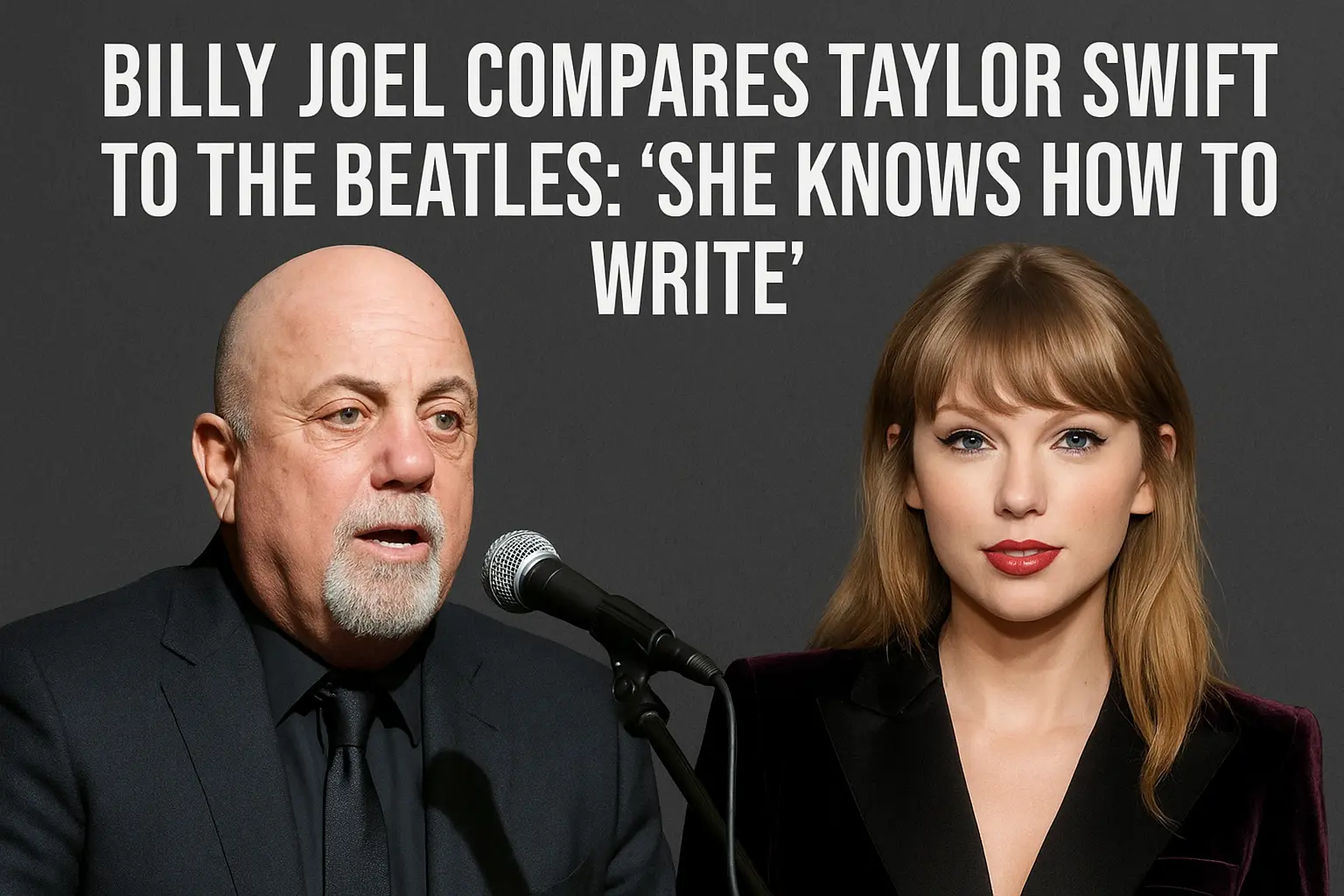Billy Joel Compares Taylor Swift to The Beatles