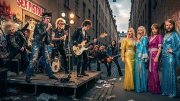 The Day Sex Pistols Shocked Abba in Sweden Punk Chaos Meets Pop Royalty