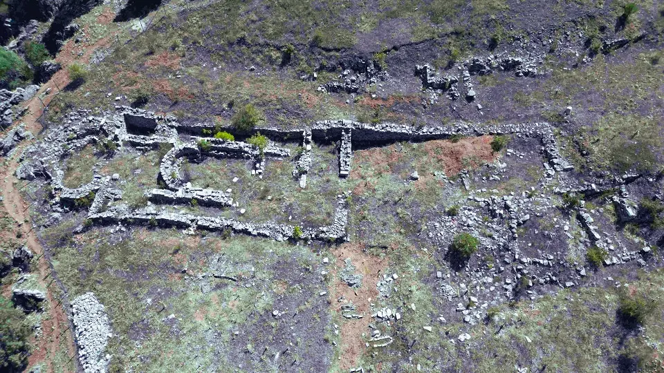 Ancient Byzantine Monastery in Isparta