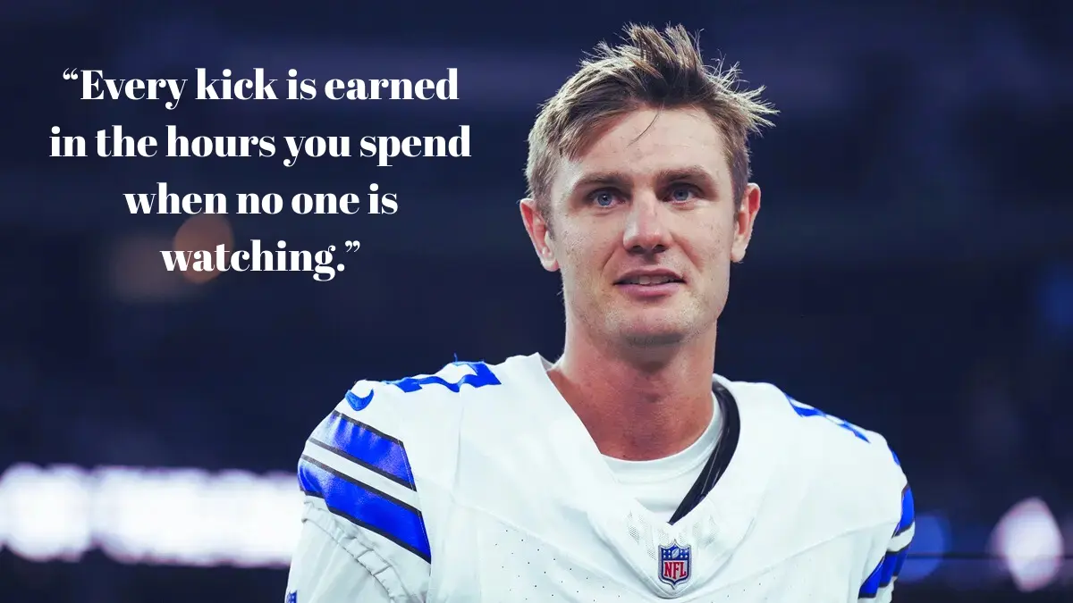 Every kick is earned in the hours you spend when no one is watching