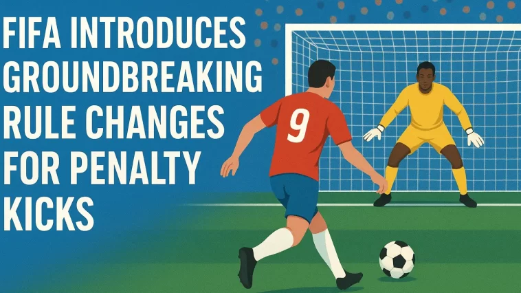 FIFA Introduces Groundbreaking Rule Changes for Penalty Kicks