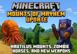 Minecraft Announces Mounts of Mayhem Update