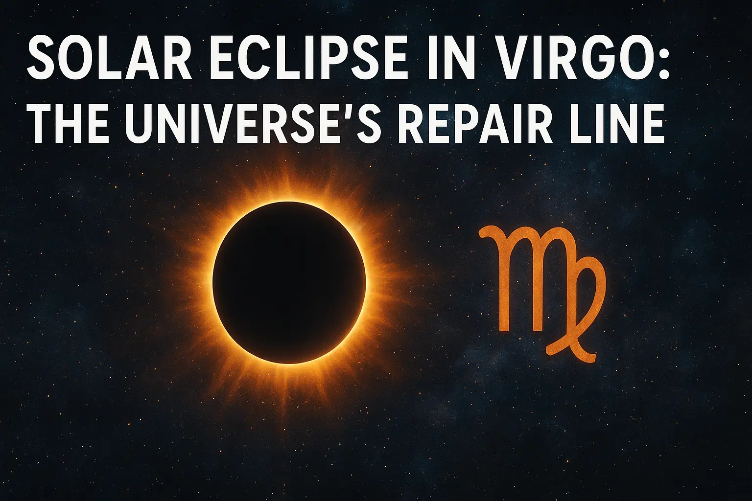 Solar Eclipse in Virgo