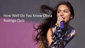 Olivia Rodrigo Quiz